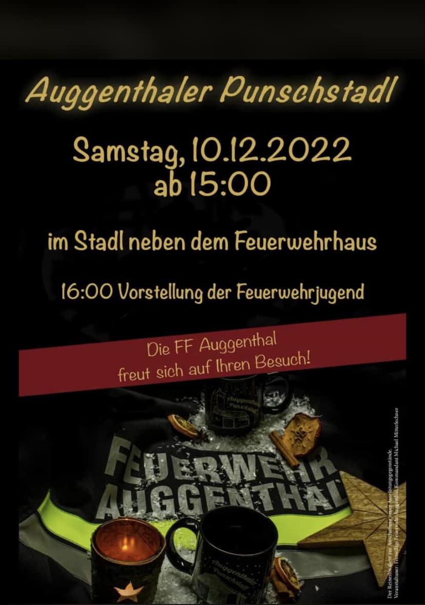FF Auggenthal Punschstadl am 10.12.2022
