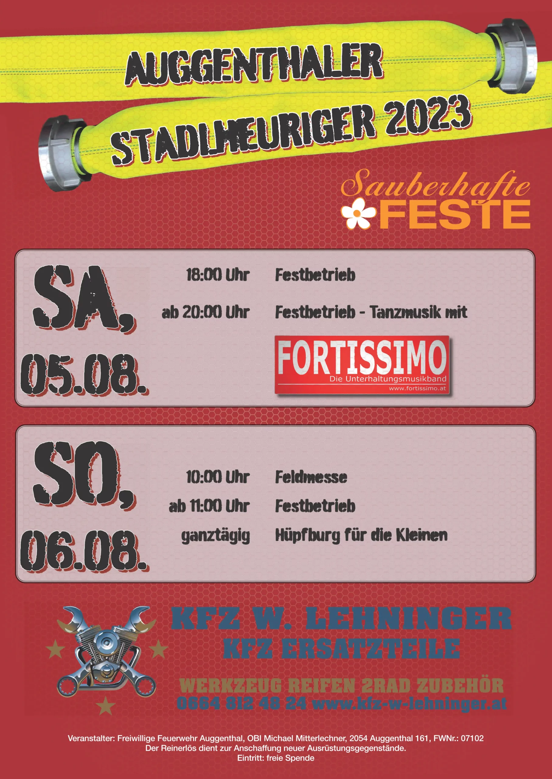 FF Auggenthal, Flyer
